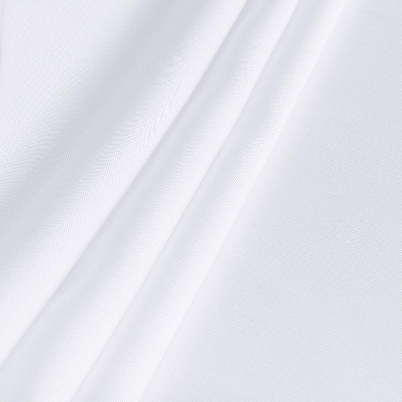 sancua Rectangle Tablecloth - 90 x 156 Inch - Water Resistant Spill Proof Washable Polyester Table Cloth, Decorative Fabric Table Cover for Dining Tables, Buffet Parties and Camping, White