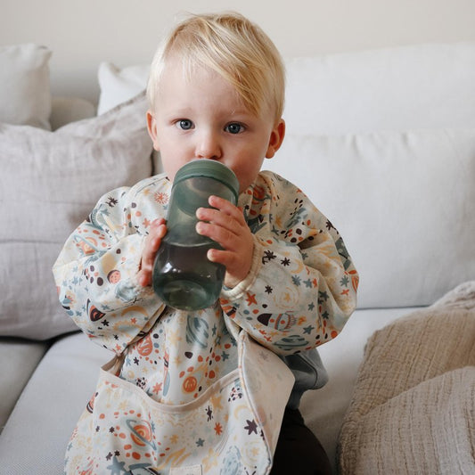 mushie Soft Spout Sippy Cup 10 fl oz | 6 Months+ (Tradewinds)