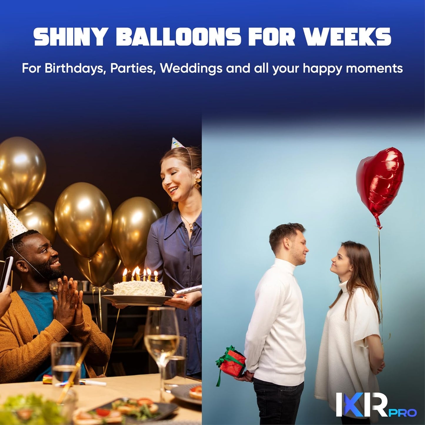 **ixirpro Balloon Shine Spray - Instant High Gloss Finish for Party Decorations | 2 x 16.9 oz**