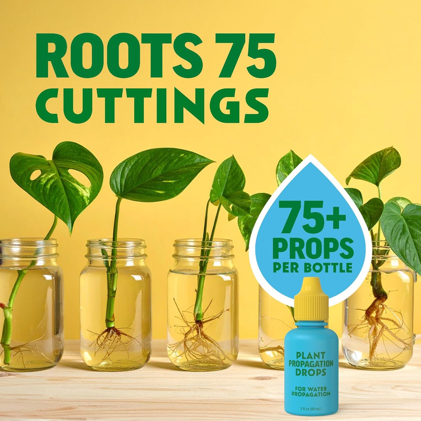 Rooting Drops for Plant Propagation - Faster, Stronger Roots & Less Shock | Supports Healthy Growth