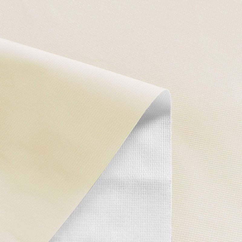 sancua 100% Waterproof Rectangle PVC Tablecloth - 54 x 108 Inch - Oil Proof Spill Proof Vinyl Table Cloth, Wipe Clean Table Cover for Dining Tables, Buffet Parties and Camping, Beige