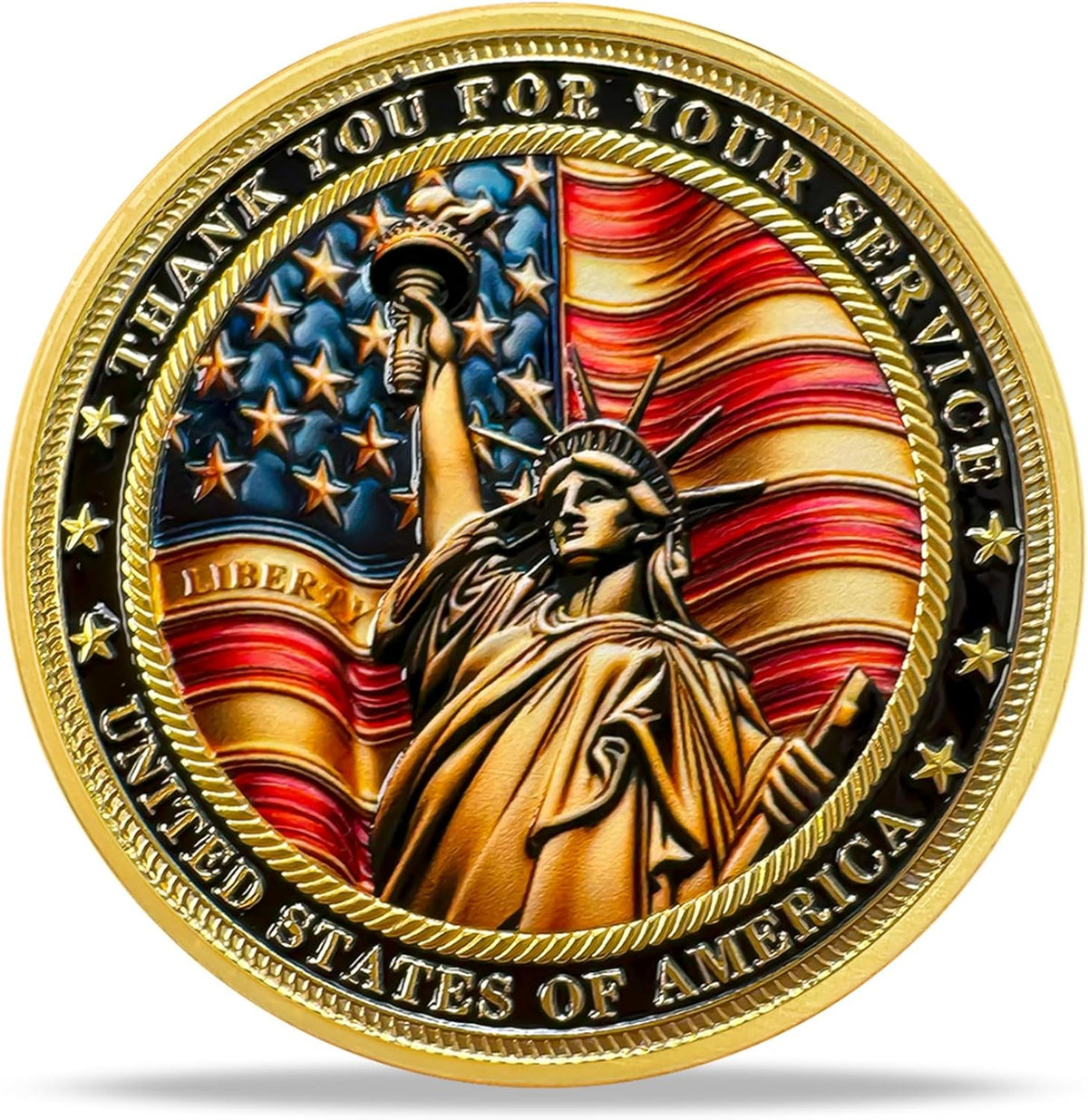 **Flame Boots Military Challenge Coin - Patriotic Eagle Flag Commemorative Token for US Army Veterans**