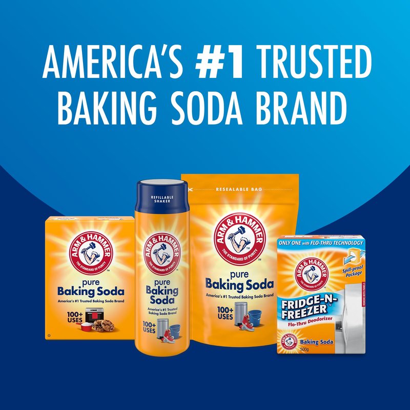 Arm & Hammer Baking Soda, 1 Pound (Pack of 12)