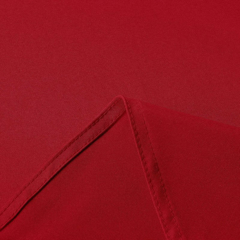 sancua Rectangle Tablecloth - 54 x 108 Inch - Stain and Wrinkle Resistant Washable Polyester Table Cloth, Decorative Fabric Table Cover for Dining Tables, Buffet Parties, Christmas Red