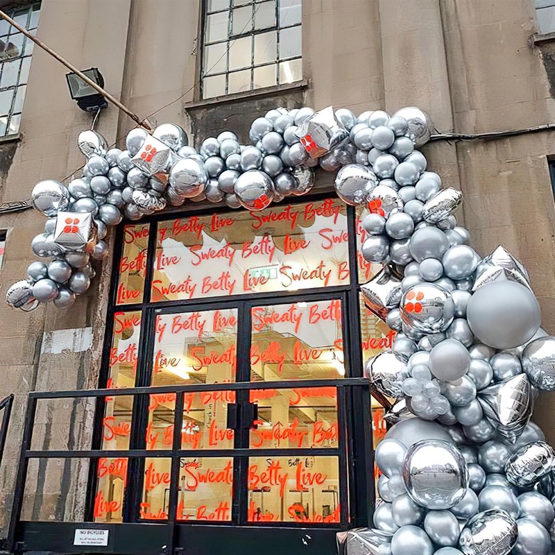 PartyWoo Metallic Silver Balloons 52 pcs 12 Inch Chrome Silver Latex Balloons for Graduation New Year Wedding Baby Shower Gender Reveal Bachelorette Anniversary Birthday Party Decorations Silver-G102
