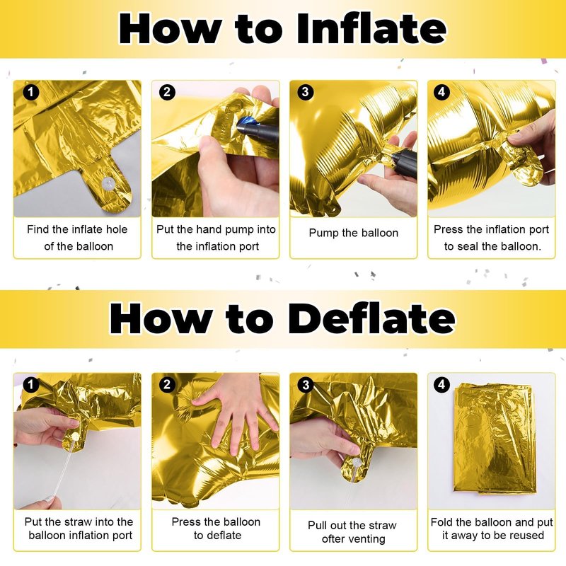 Big Alphabet J Foil Letter Balloons 40 Inch Self Inflating Name Balloon Decor for Women's Birthday & Anniversary