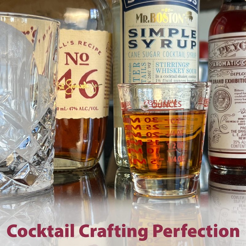 Versatile Heavy-Duty Glass Measuring Shot Glasses - Easy Read for Cooking, Espresso, and Medicine, 1 Ounce, 6 Teaspoons, 2 Tablespoons, 30Milliliters, Dishwasher Safe, 2-Pack