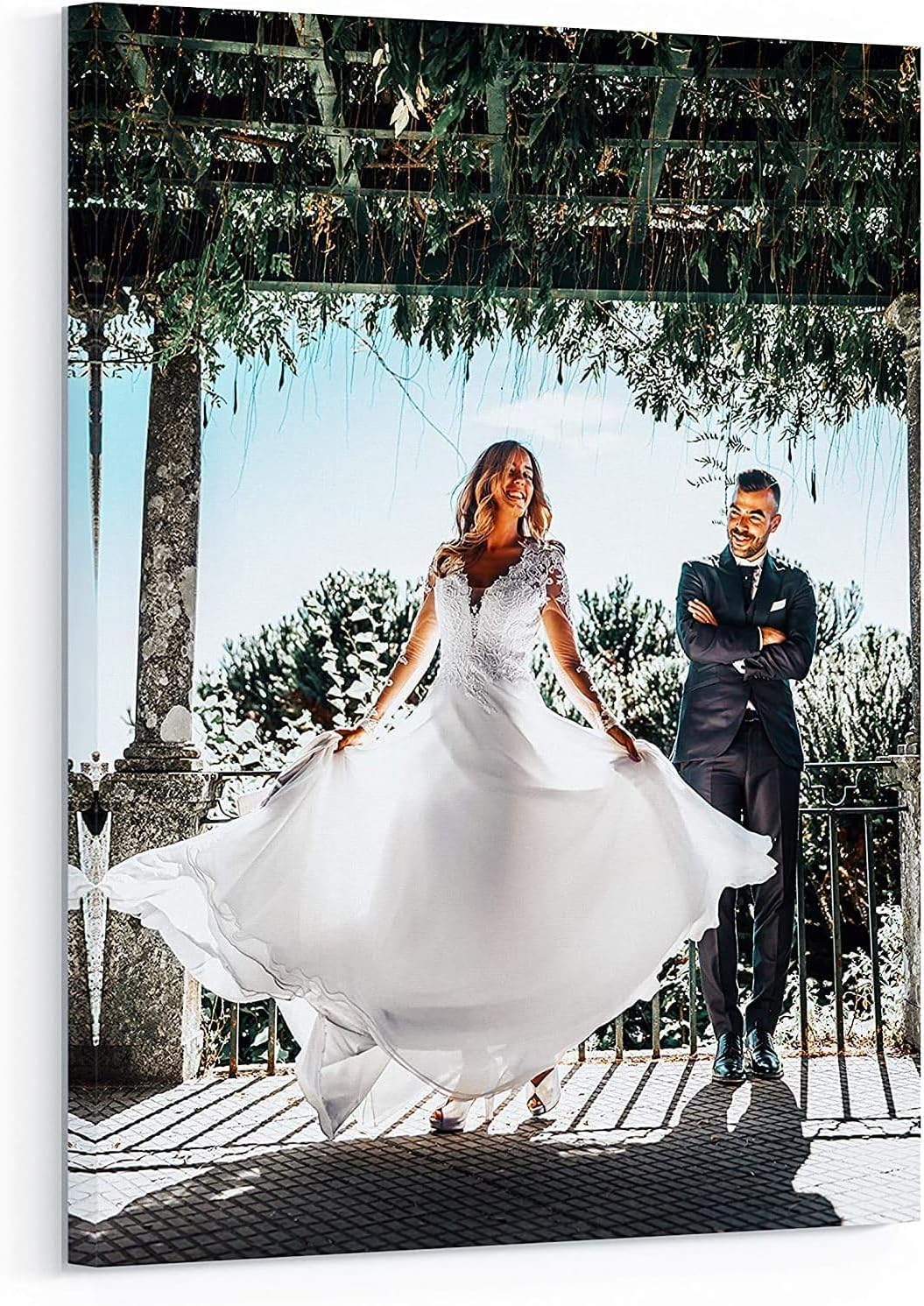 P&L ART. Personalized Custom Canvas Prints: Photo On Canvas Transform Your Photos into Stunning Framed Wall Art Digitally Printed Photo To Canvas Ideal for Home Decor Gifts Keepsakes 20X30