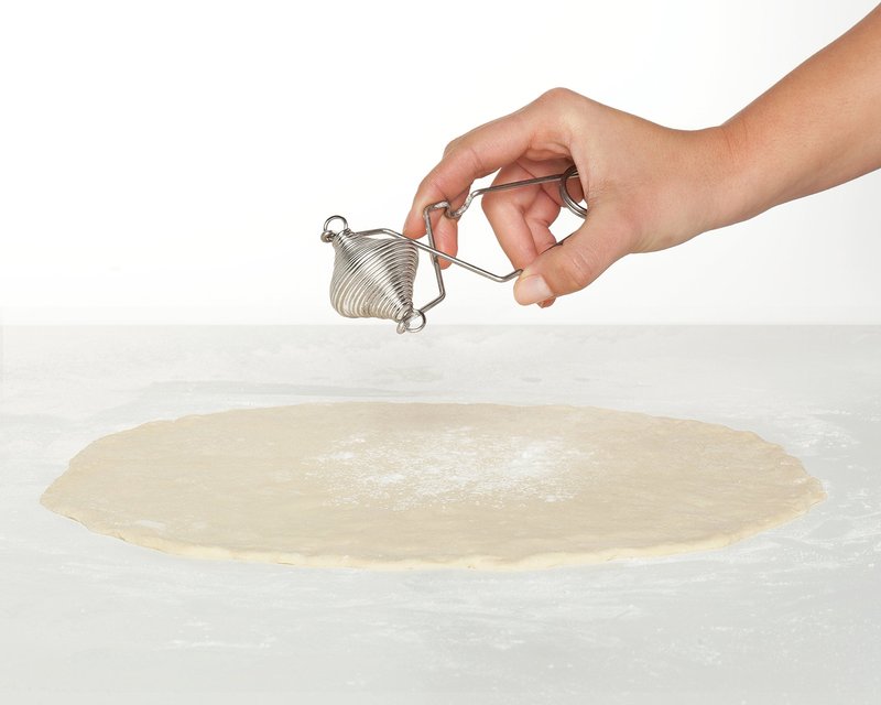 Mrs. Anderson’s Baking Flour Dusting Wand with 18/8 Stainless Steel Mesh, 5-Ounce Capacity