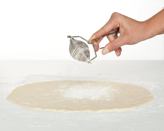 Mrs. Anderson’s Baking Flour Dusting Wand with 18/8 Stainless Steel Mesh, 5-Ounce Capacity