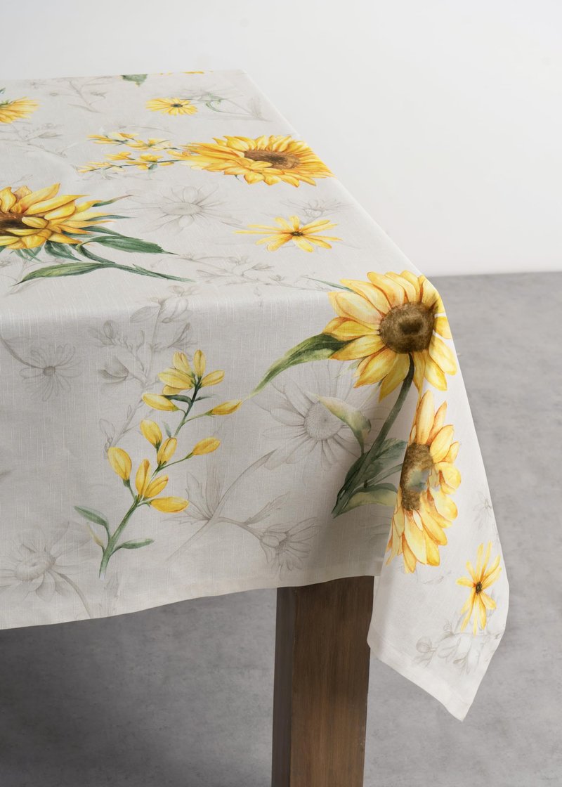 Maison d' Hermine Table Cloth Square Table 100% Cotton 54 x 54 Inches Tablecloth Reusable Decorative for Dining Kitchen Room Farmhouse Home Gifts for Mothers Day Spring Summer - Candice