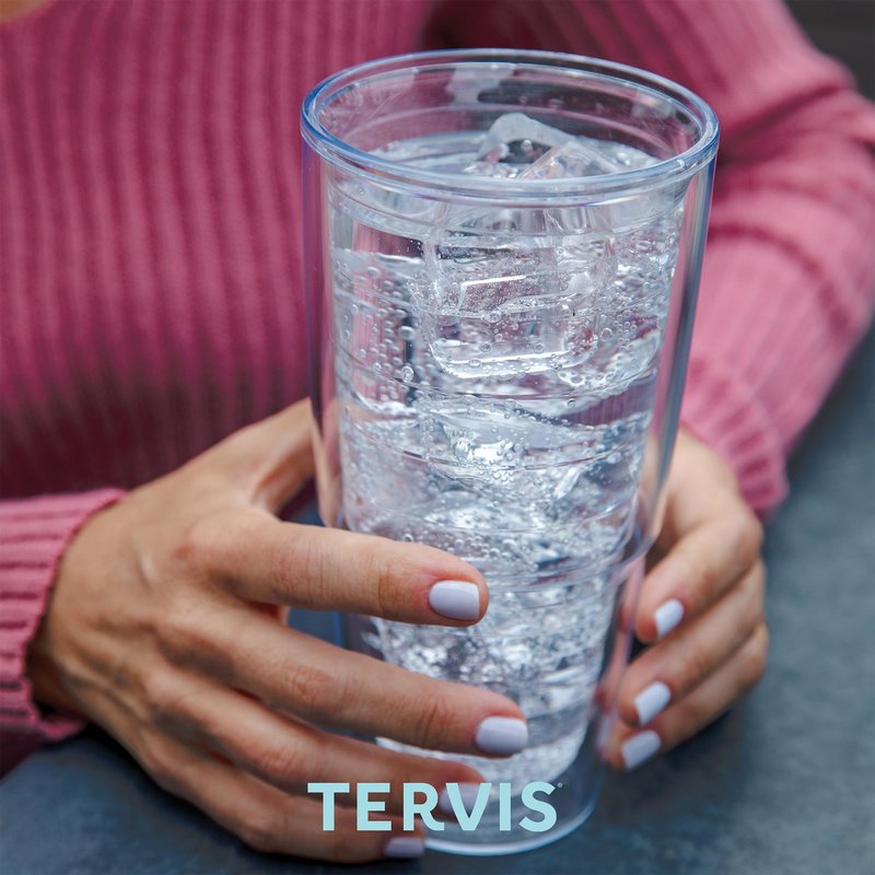 Tervis Turtle Pattern Made in USA Double Walled Insulated Tumbler Cup Keeps Drinks Cold & Hot, 24oz, Classic