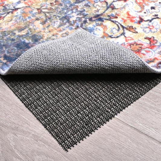 Skiennix Non-Slip Rug Pad - 9x12 Gripper for Hardwood Floors | Anti-Skid Mat in Black