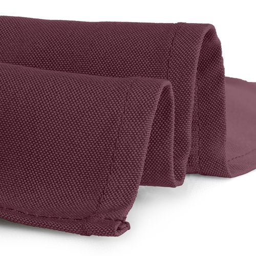Gee Di Moda Rectangle Tablecloth - 60 x 102 Inch Burgundy Table Cloth for 6 Foot Rectangle Tables - Heavy Duty Washable Fabric - for Holiday Party, Dinner, Weddings, Baby Shower & Events