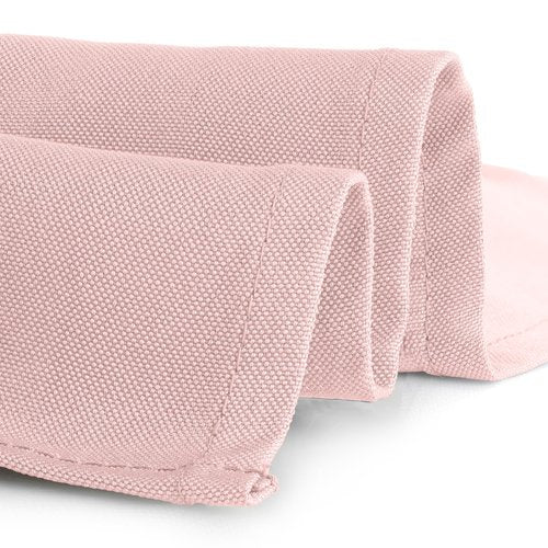 Gee Di Moda Rectangle Tablecloth - 60 x 84 Inch Pink Table Cloth for 5 Foot Rectangle Tables - Heavy Duty Washable Fabric - for Holiday Party, Dinner, Weddings, Baby Shower & Events