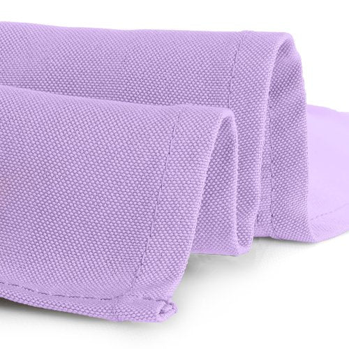 Gee Di Moda Rectangle Tablecloth - 60 x 102 Inch Lavender Table Cloth for 6 Foot Rectangle Tables - Heavy Duty Washable Fabric - for Holiday Party, Dinner, Weddings, Baby Shower & Events
