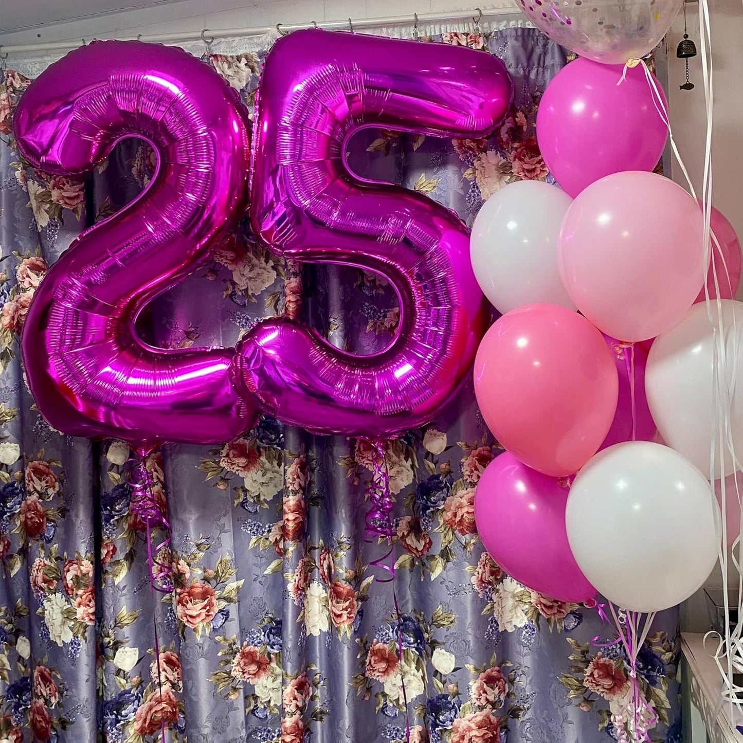 Rosy Purple Number 3 Balloon - 40 Inch Birthday Decoration for Kids & Women’s Parties