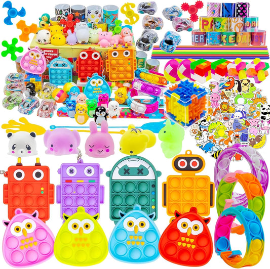 Regine Switzerland 110 PCS Kids Party Favors - Fun Goodie Bag Stuffers & Treasure Box Toys