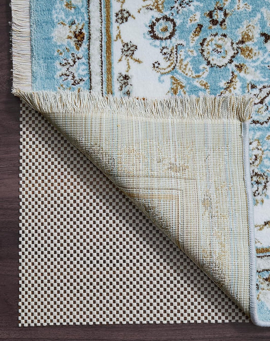 Veken Rug Pad Gripper - Non-Slip 8x12 Ft for Hardwood & Tile Floors | Thick Anti-Skid Mat