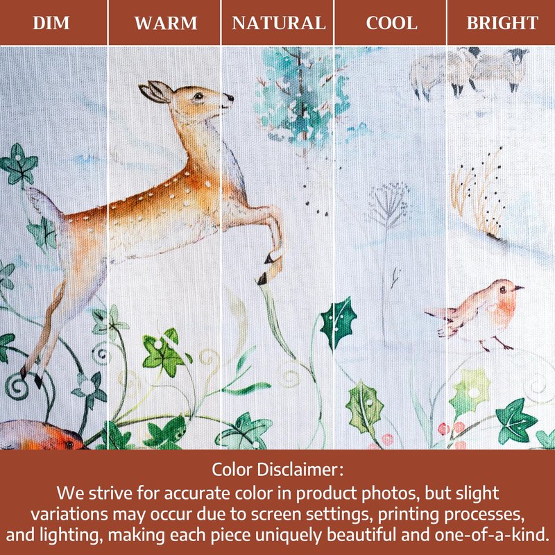 Maison d' Hermine Table Cloth Square Table 100% Cotton 60 x 60 Inches Fall Tablecloth Reusable Everyday Use for Thanksgiving Christmas Decorations Dining Farmhouse Party (Snowy World)