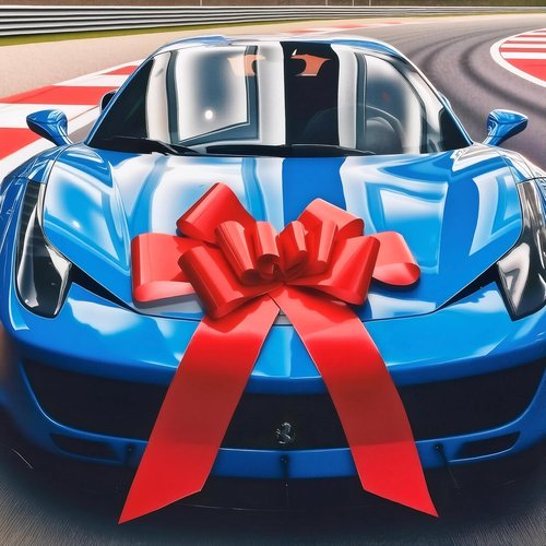GYDbow 30 Inch Giant Red Car Bow - Extra Large Pull Bow for New Car Gifts & Celebrations