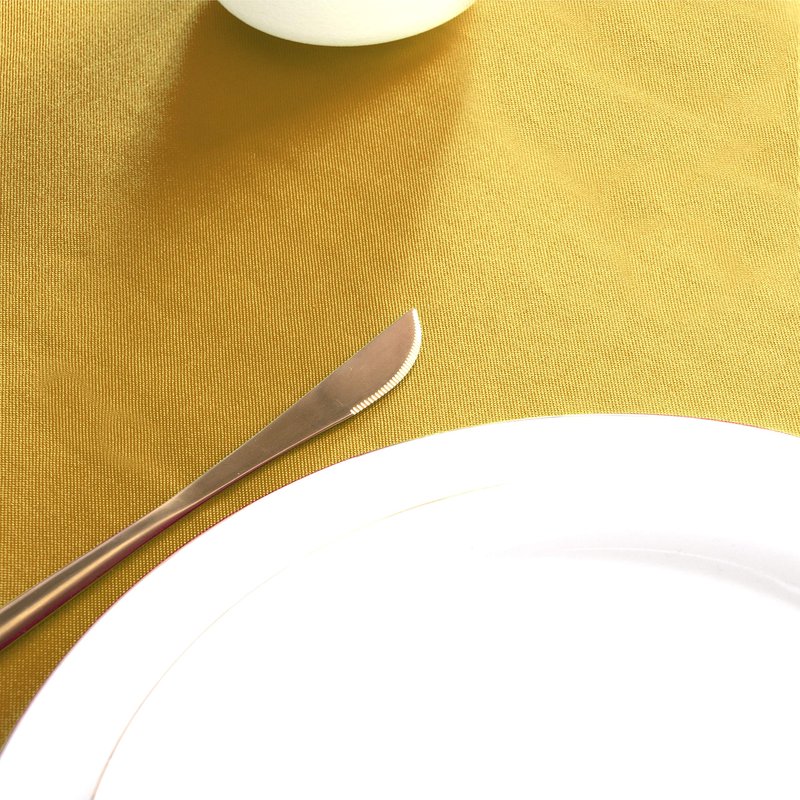sancua Square Tablecloth - 54 x 54 Inch - Stain and Wrinkle Resistant Washable Polyester Table Cloth, Decorative Fabric Table Cover for Dining Tables, Buffet Parties and Camping, Yellow